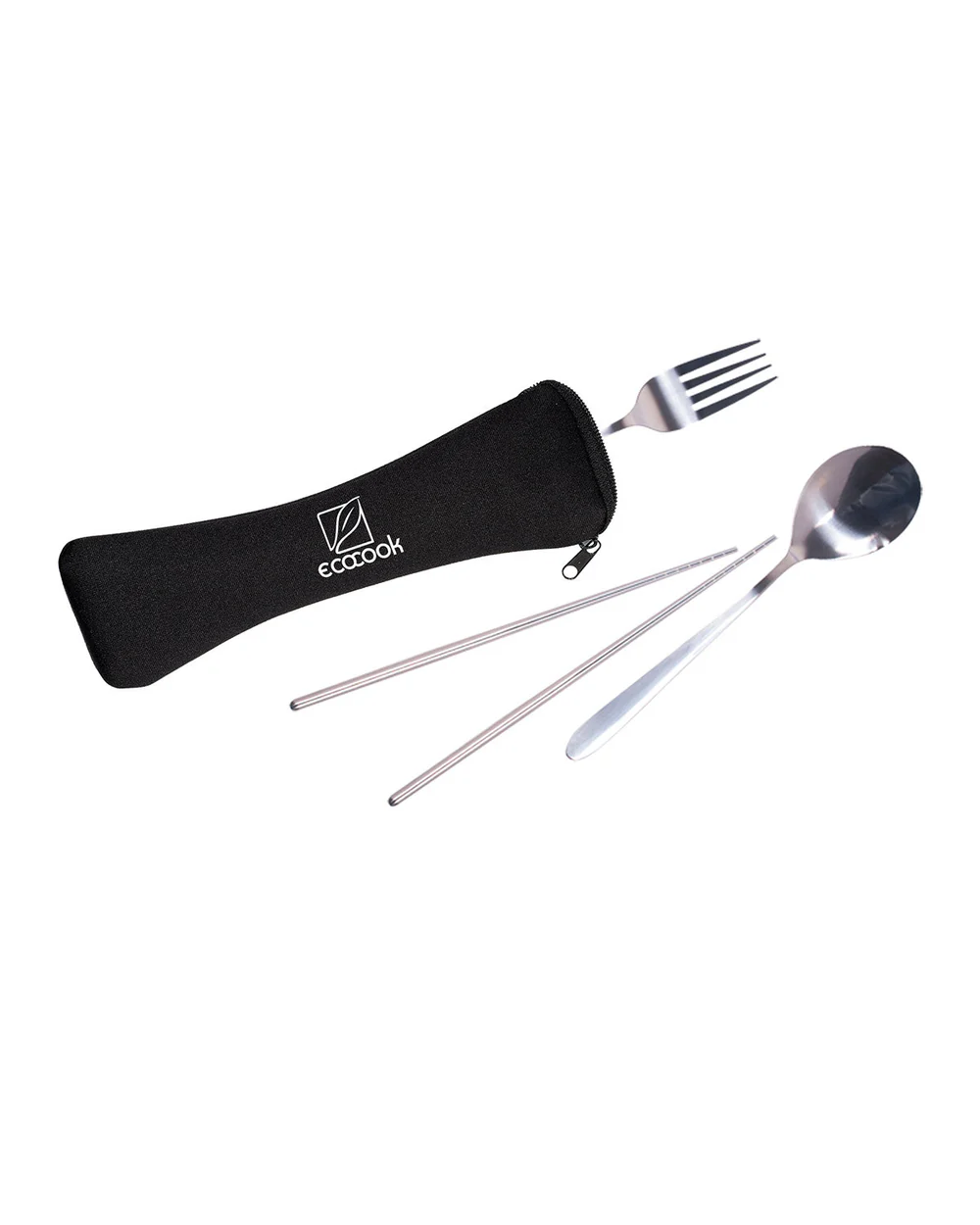 Travel Cutlery Set in Zip Pouch Product Image