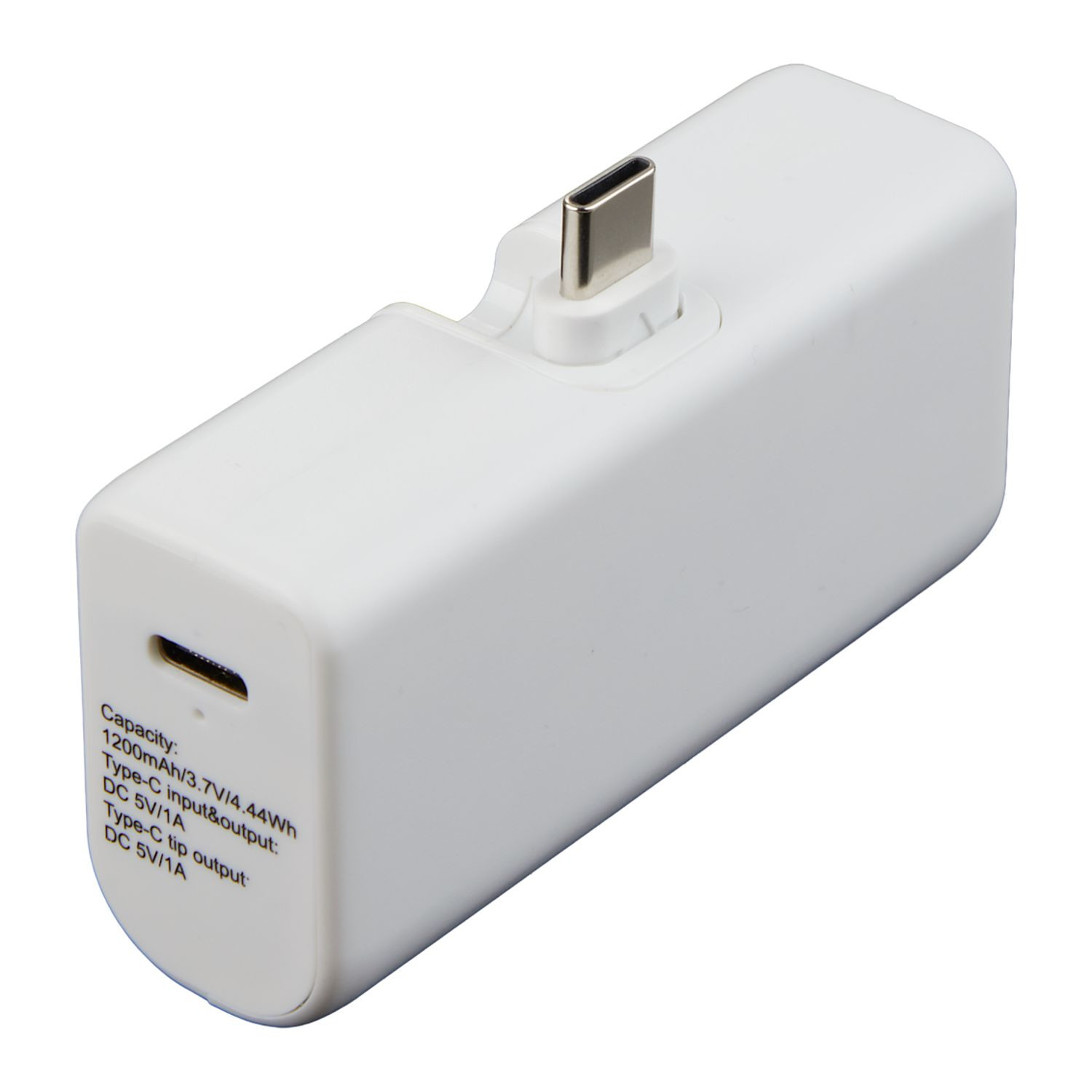 Stay Powered 1,200 mAh Power Bank with Type-C Tip Product Image