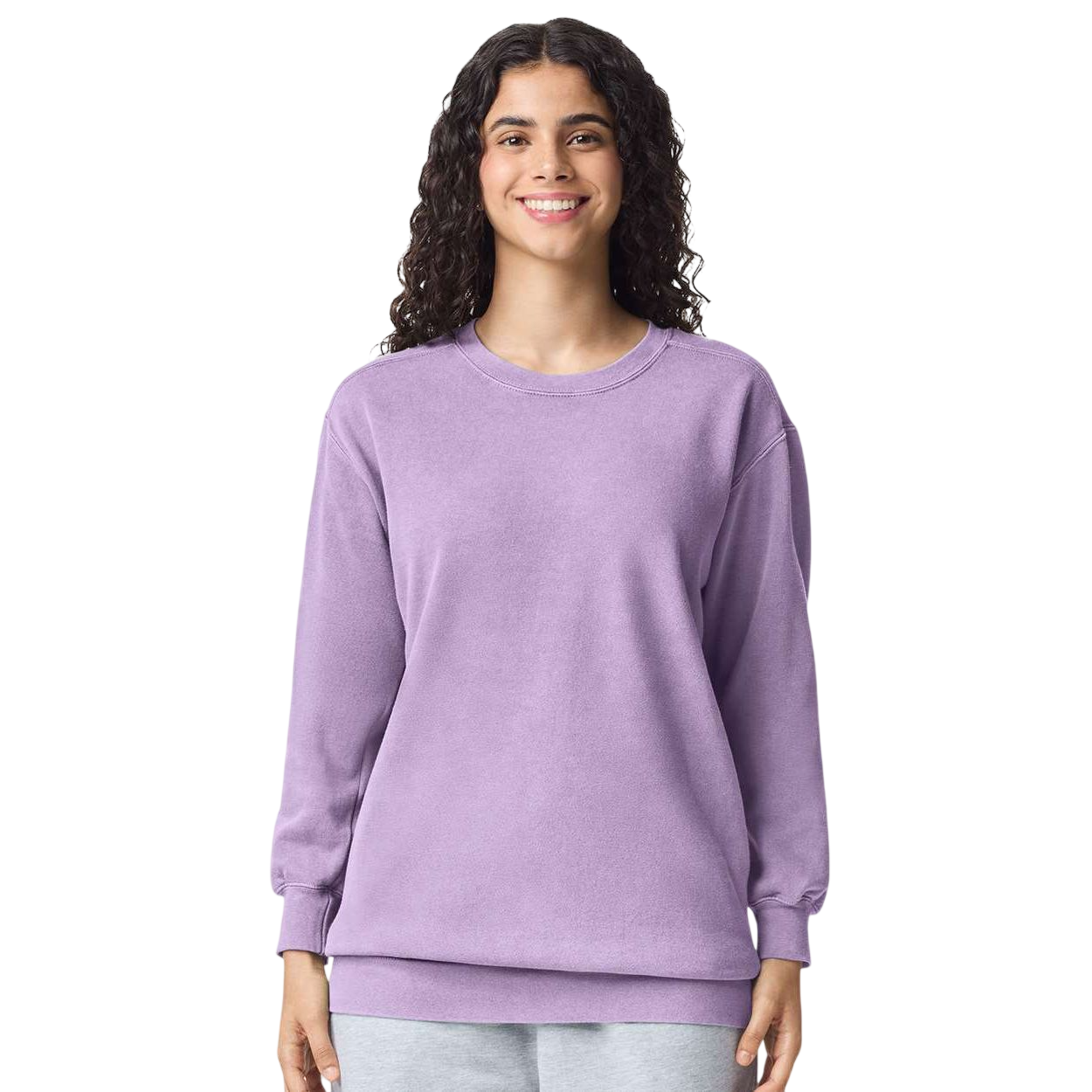 Comfort Colors Unisex Garment-Dyed Crewneck Sweatshirt Product Image