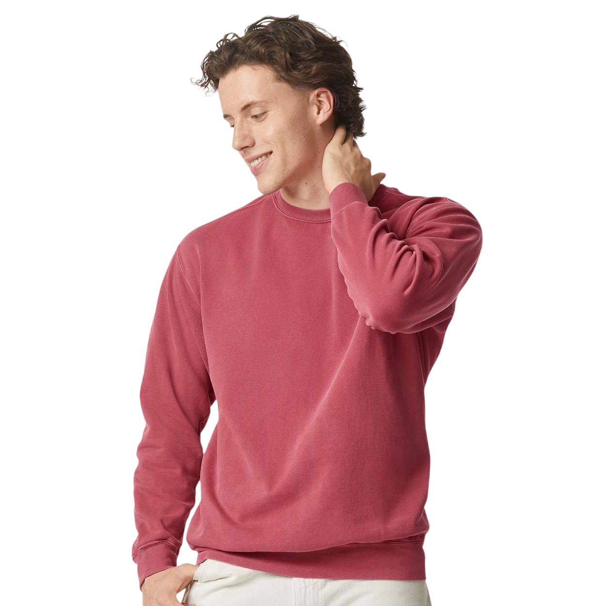 Comfort Colors Unisex Garment-Dyed Crewneck Sweatshirt Product Image