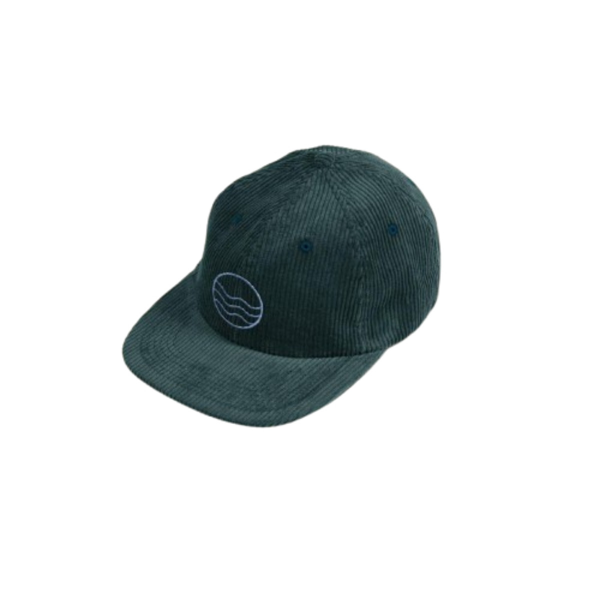 Corduroy 6-Panel Flat Brim Unstructured Hat Product Image
