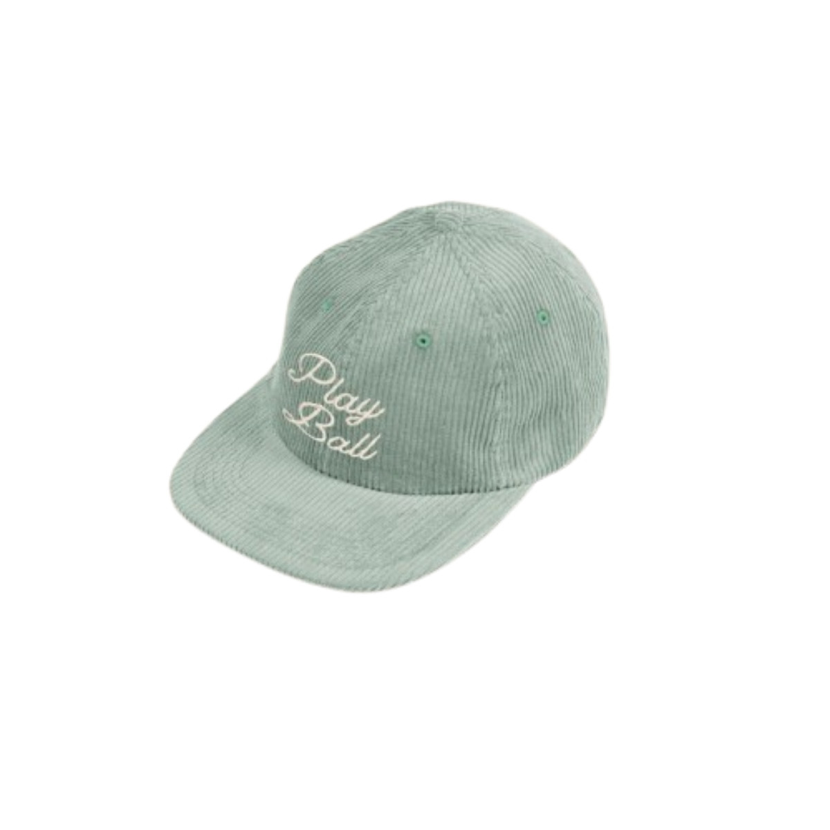 Corduroy 6-Panel Flat Brim Unstructured Hat Product Image