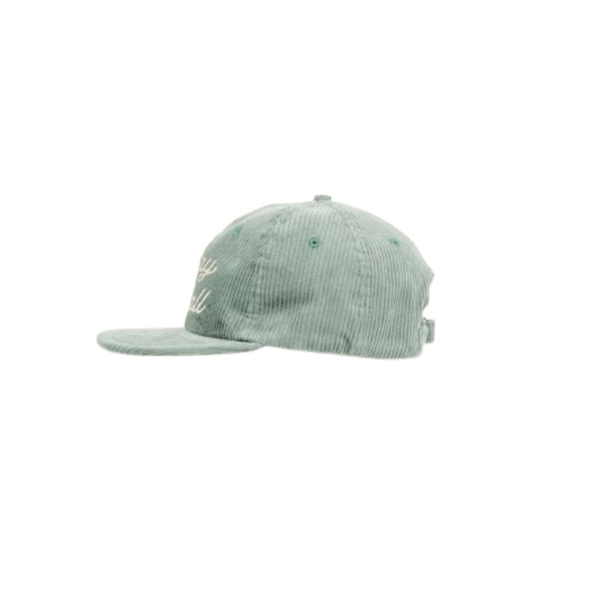 Corduroy 6-Panel Flat Brim Unstructured Hat Product Image