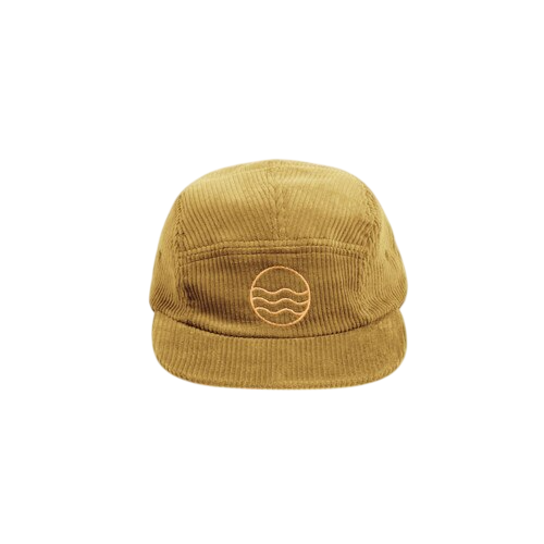 Corduroy Flat Brim Unstructured Camper Hat Product Image