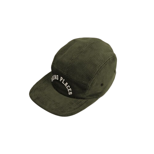 Corduroy Flat Brim Unstructured Camper Hat Product Image