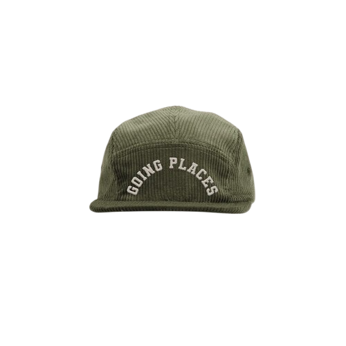 Corduroy Flat Brim Unstructured Camper Hat Product Image