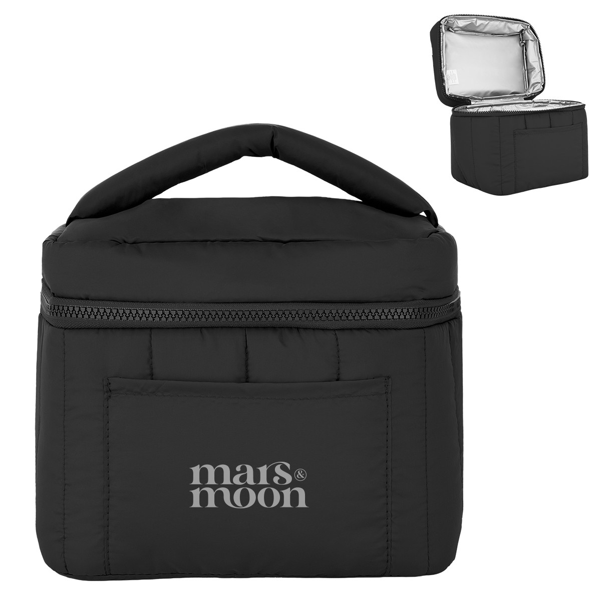 Luxe Puffer rPET 9 Can Cooler Bag Product Image