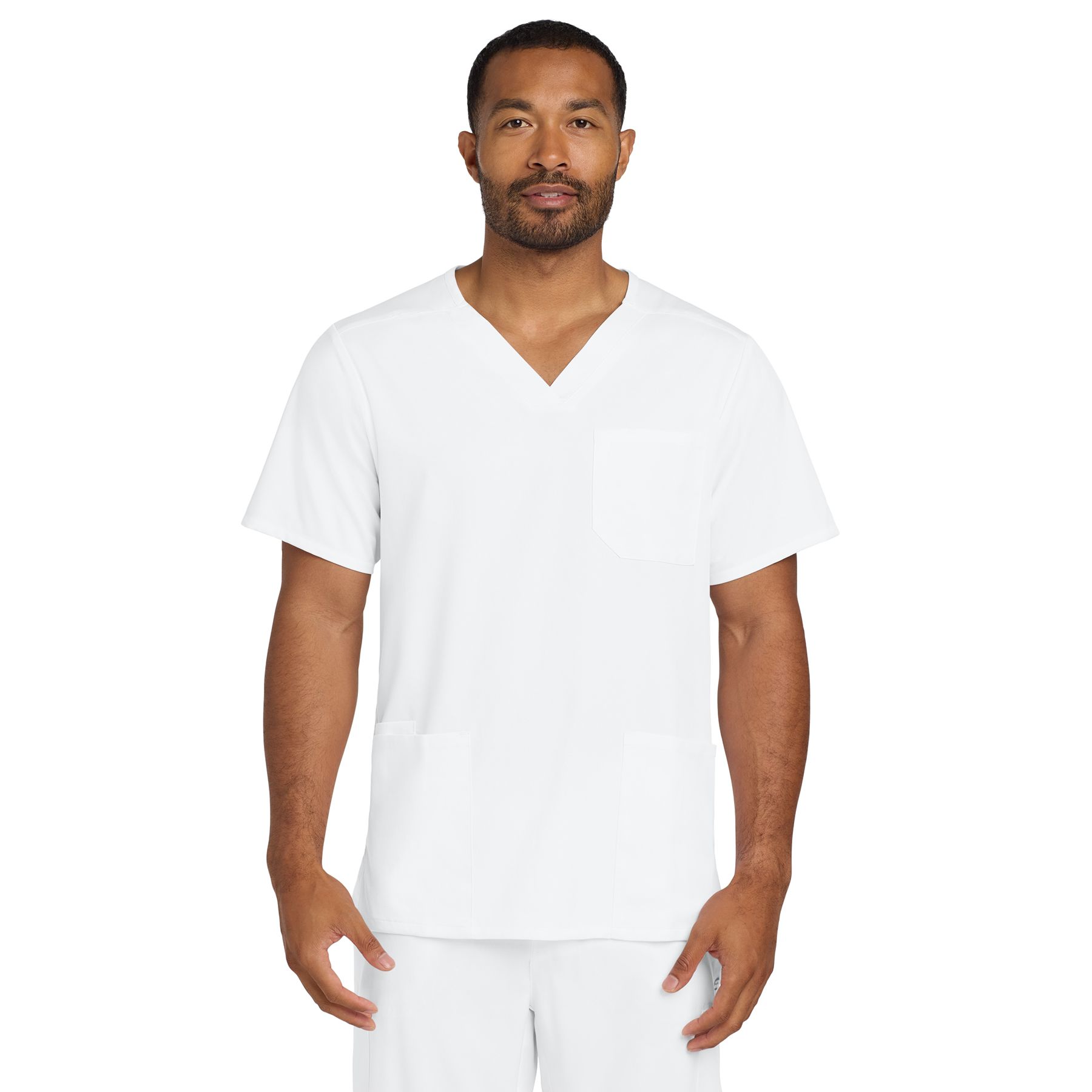 WonderWink® Men's Premiere Flex™ V-Neck Top Product Image