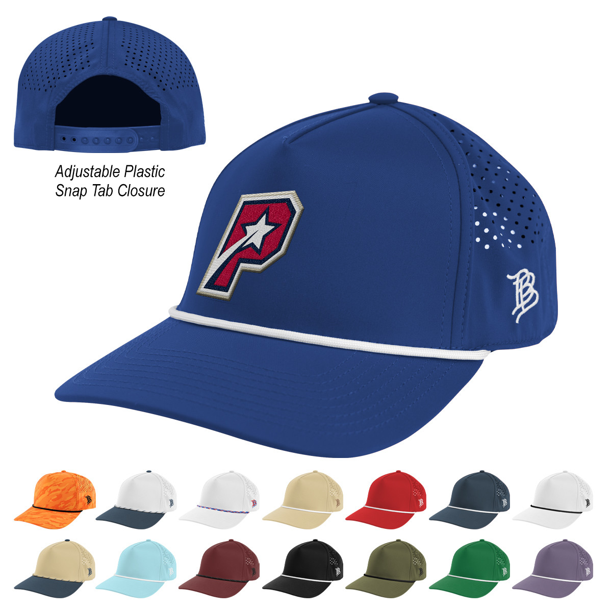 Branded Bills Bare Curved Rope Cap Product Image