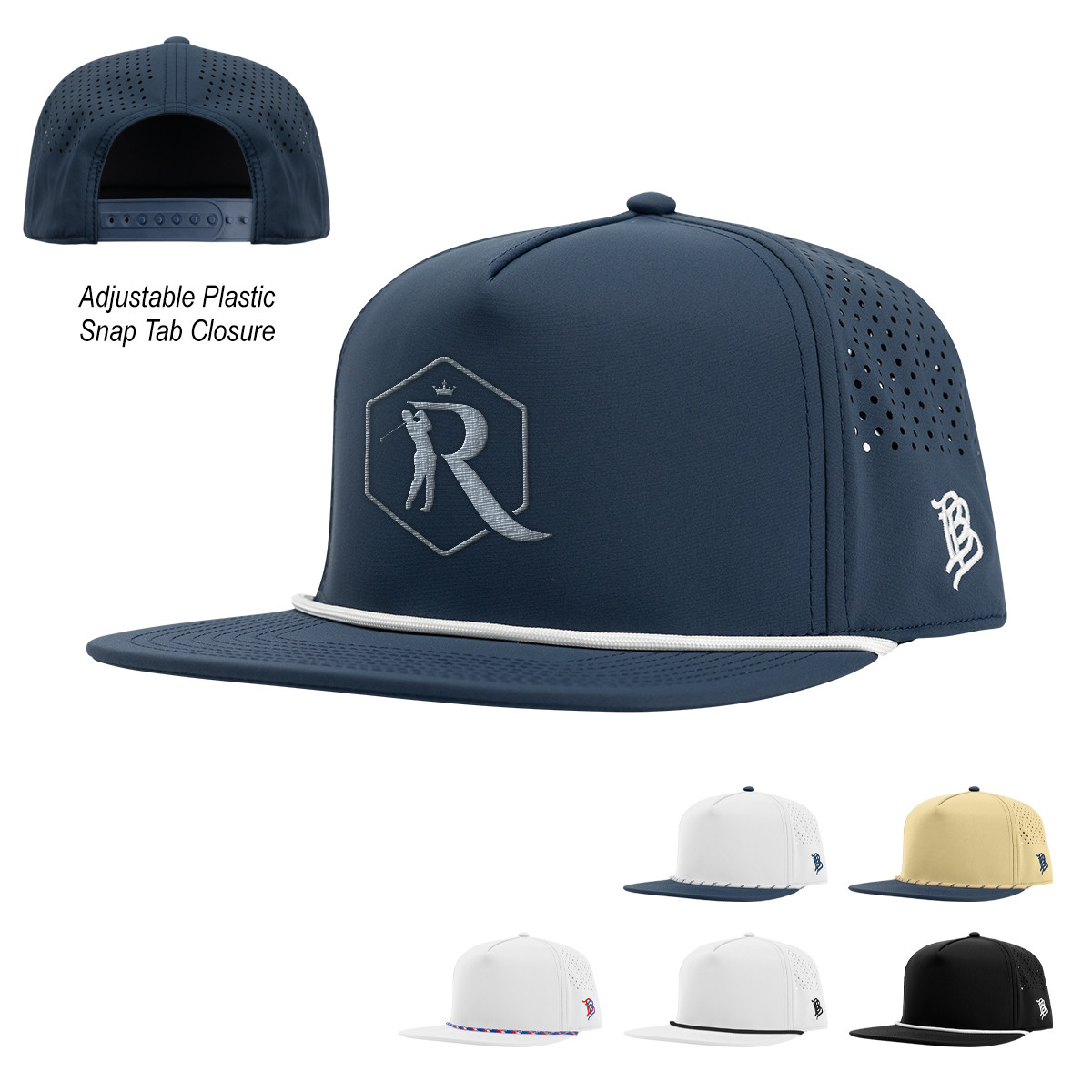 Branded Bills Bare Flat Rope Cap Product Image