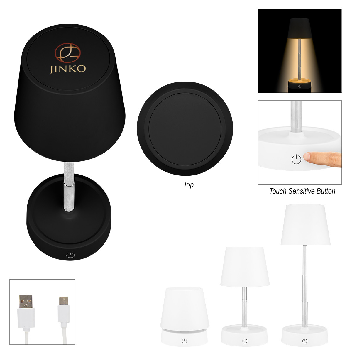 Cyrus rABS Expandable Table Lamp Product Image