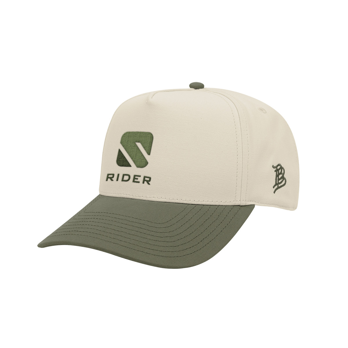 Branded Bills Bare Curved Two-Tone Canvas Cap Product Image