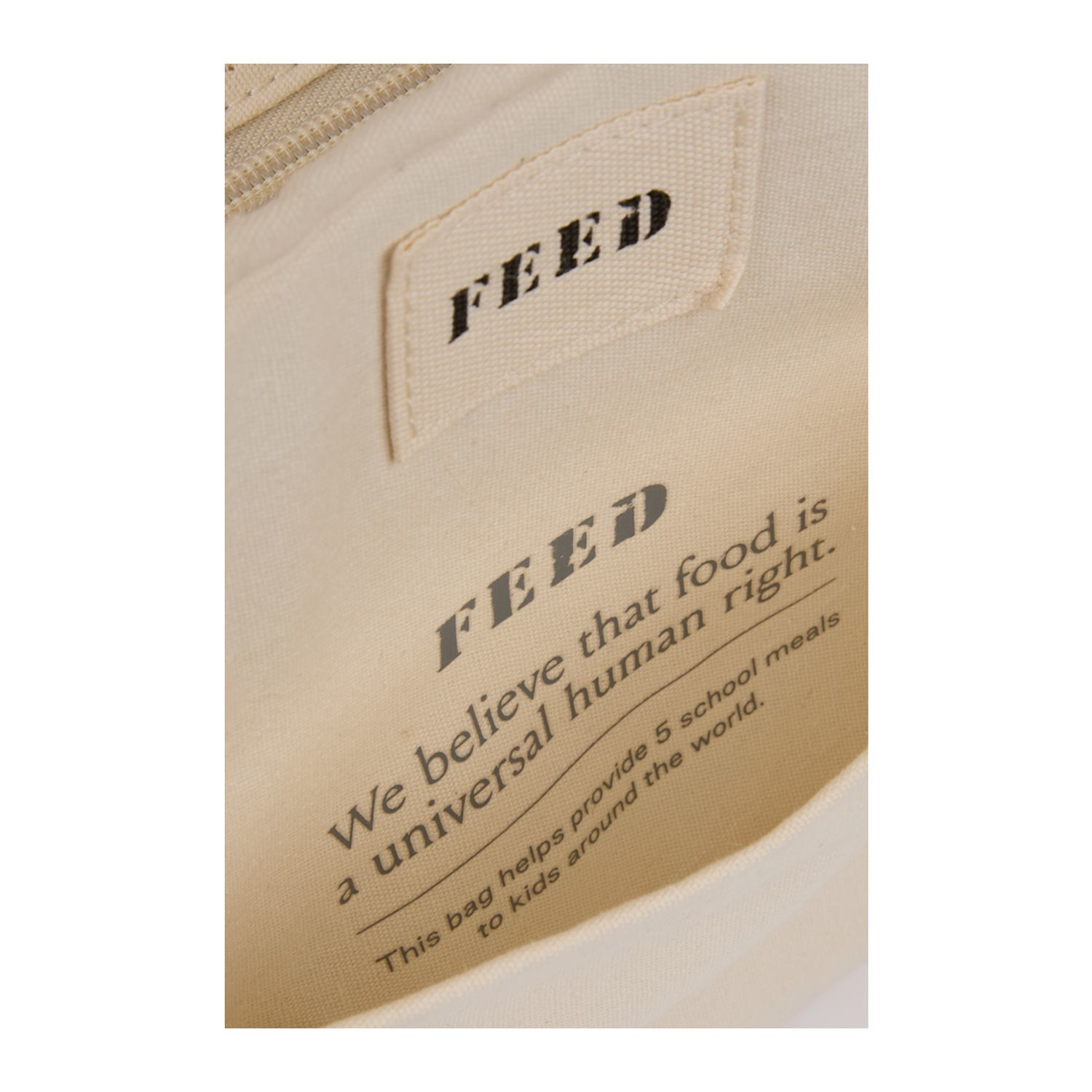 FEED Organic Cotton 9 Can Lunch Cooler Product Image