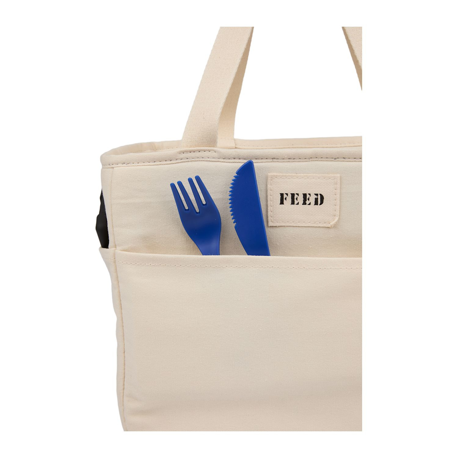 FEED Organic Cotton 9 Can Lunch Cooler Product Image
