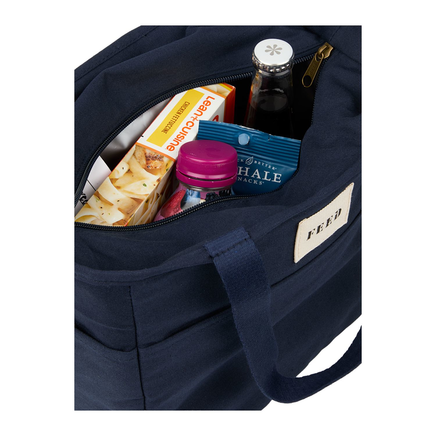 FEED Organic Cotton 9 Can Lunch Cooler Product Image