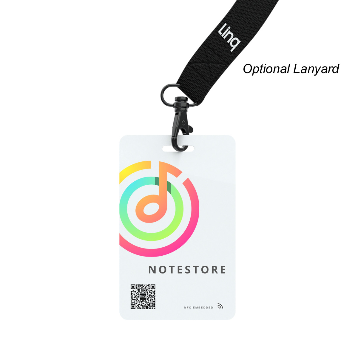 Linq NFC Digital Badge w/ Optional Lanyard Product Image