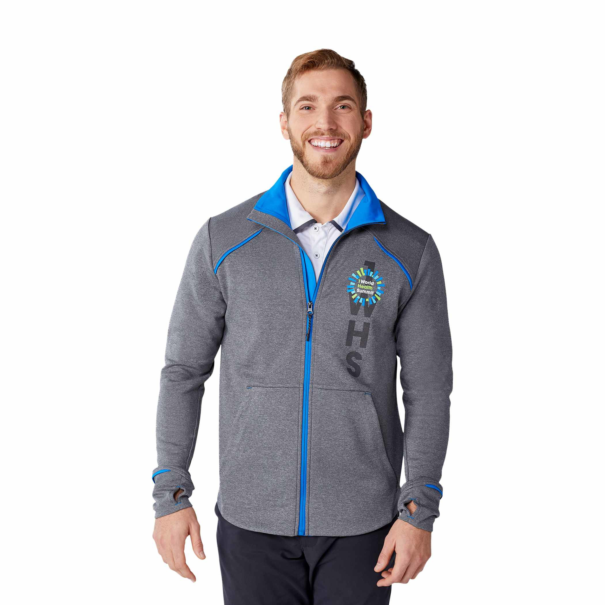 Men's Tamarack Full Zip Performance Jacket with Thumb Holes Product Image