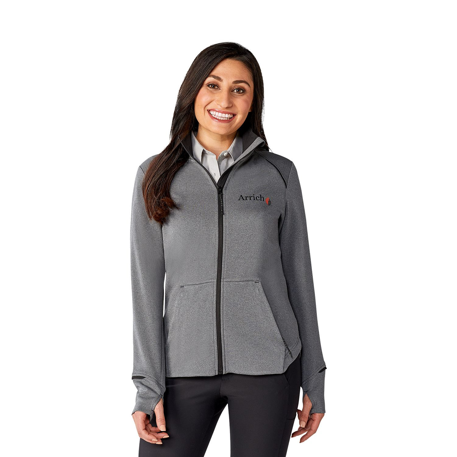 Women's Tamarack Full Zip Performance Jacket with Thumb Holes Product Image