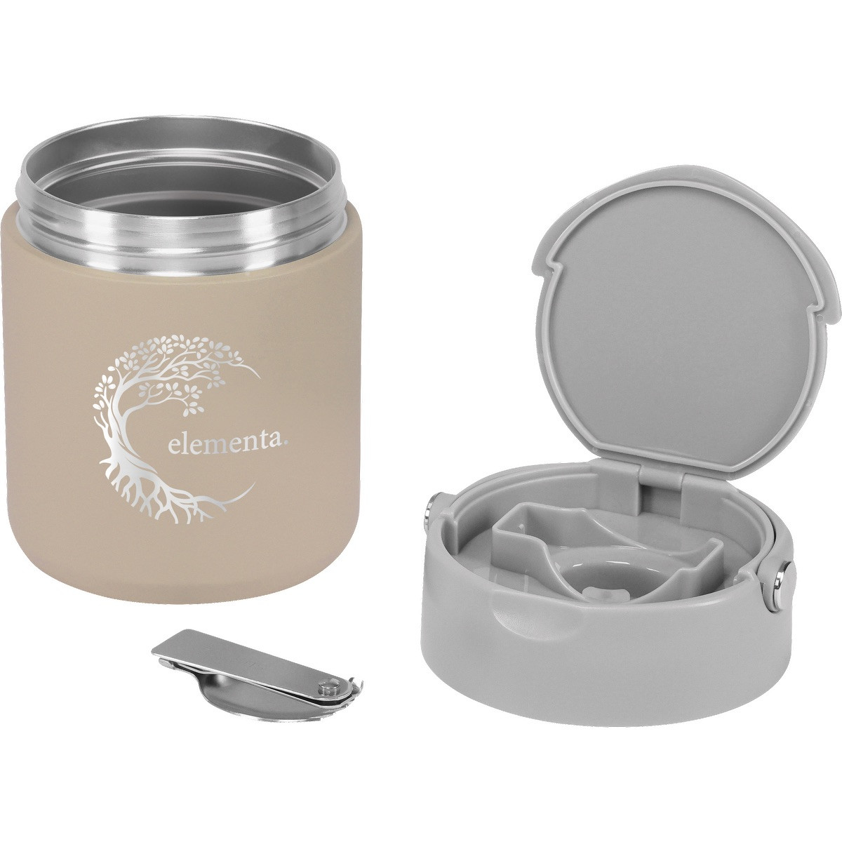 Urban Peak® Vacuum Food Jar with Spork - 20 oz. Product Image