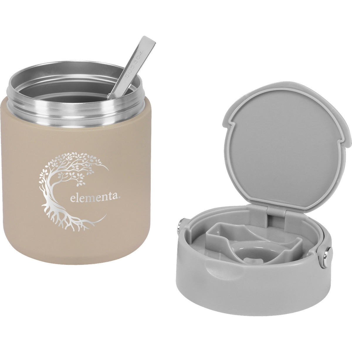 Urban Peak® Vacuum Food Jar with Spork - 20 oz. Product Image