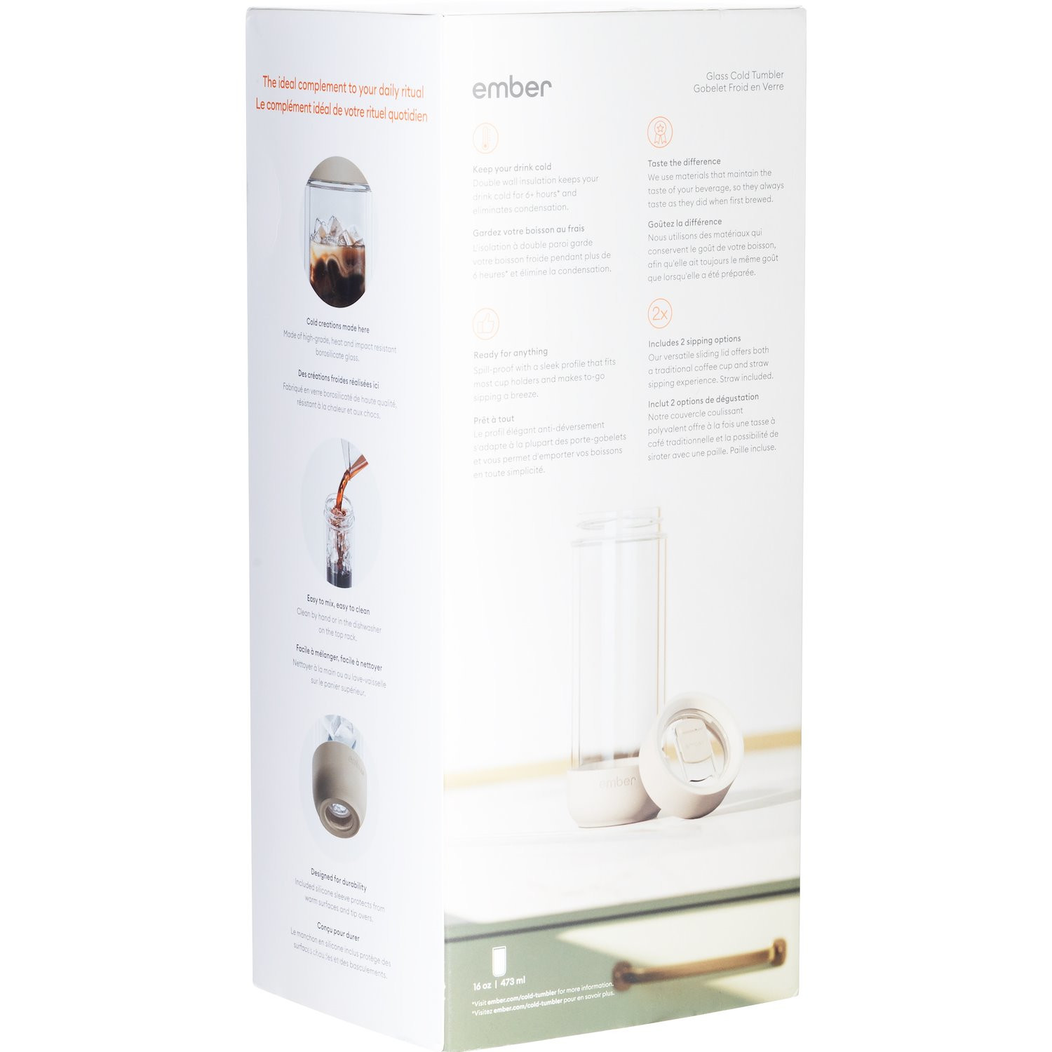 Ember® Cold Tumbler - 16 oz. Product Image