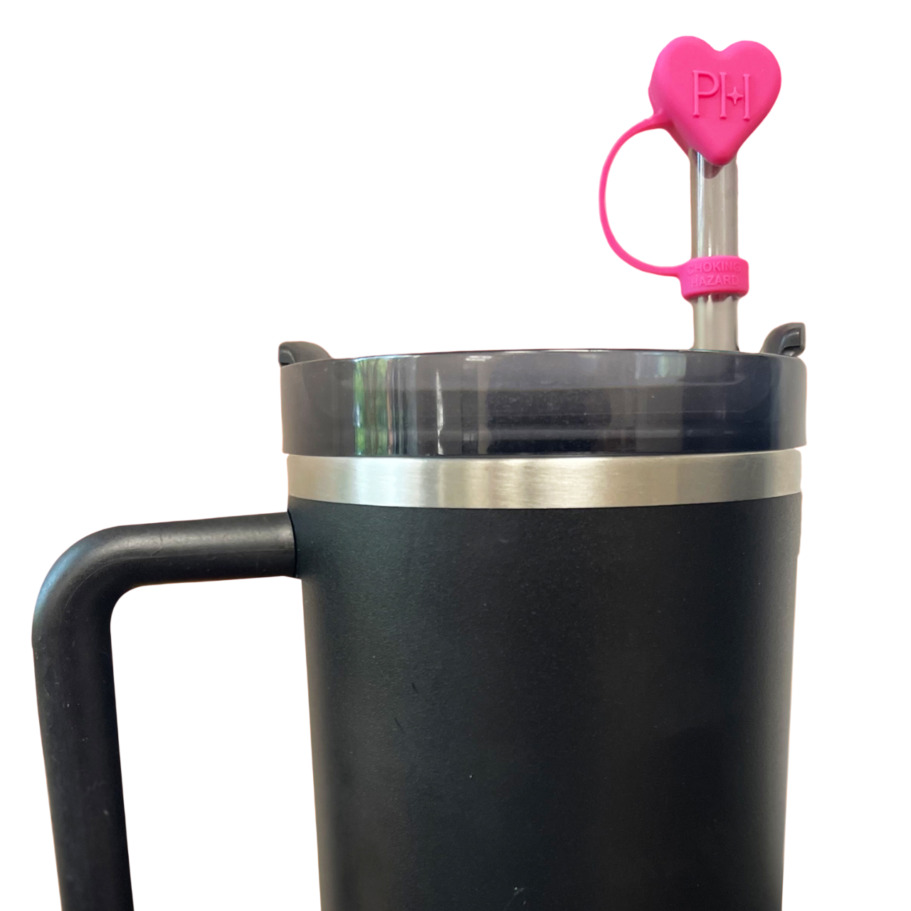 Custom Molded Silicone Straw Toppers Product Image