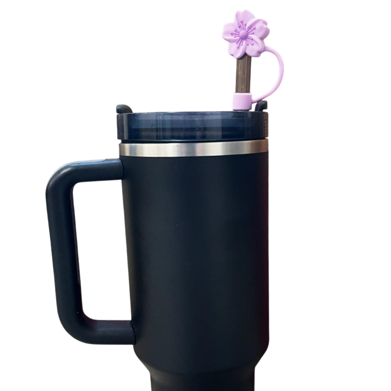 Custom Molded Silicone Straw Toppers Product Image