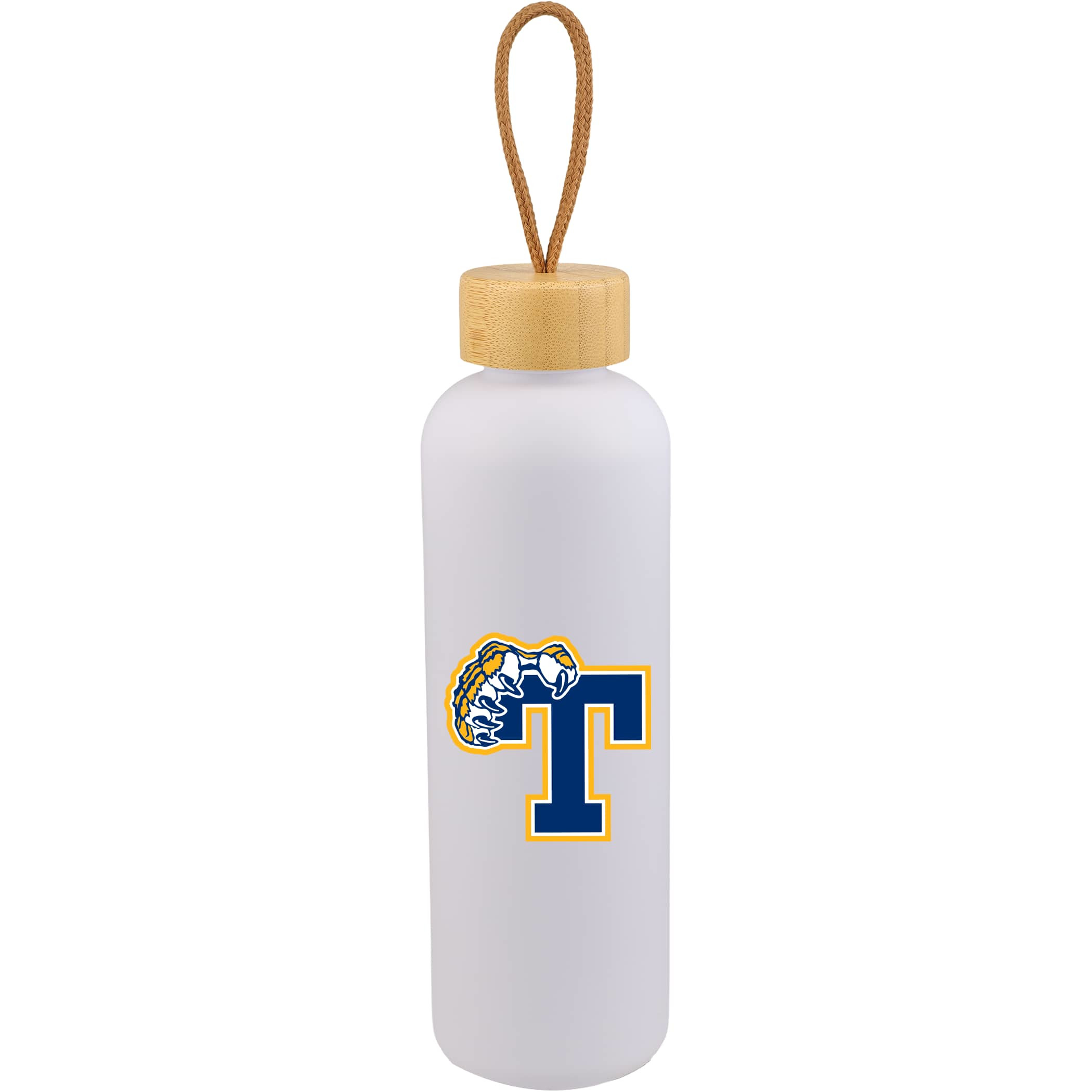 Tania Bottle with FSC® Bamboo Lid - 26 oz. Product Image