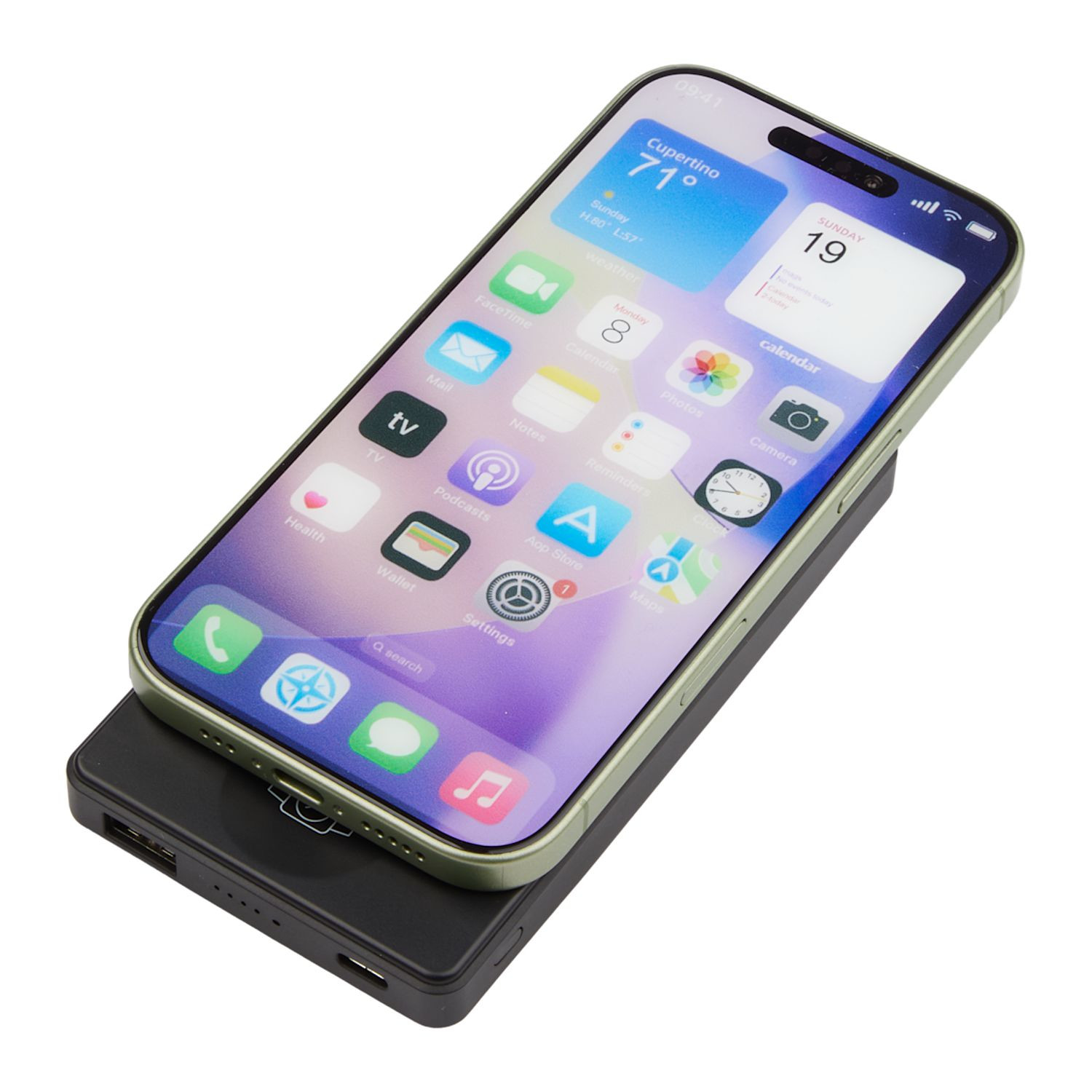 4,000 mAh MagClick™ Wireless Power Bank with Watch Charger Product Image