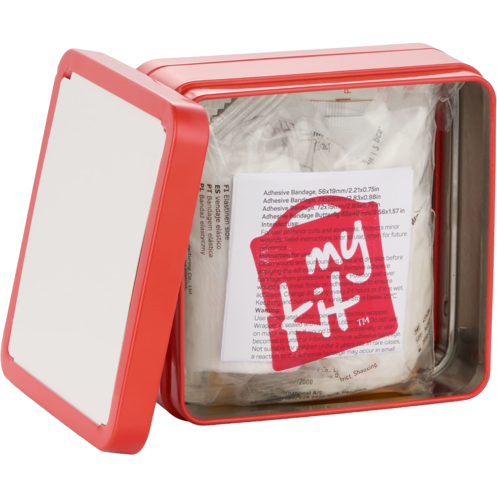 30-Piece First Aid Kit with Tin Case Product Image