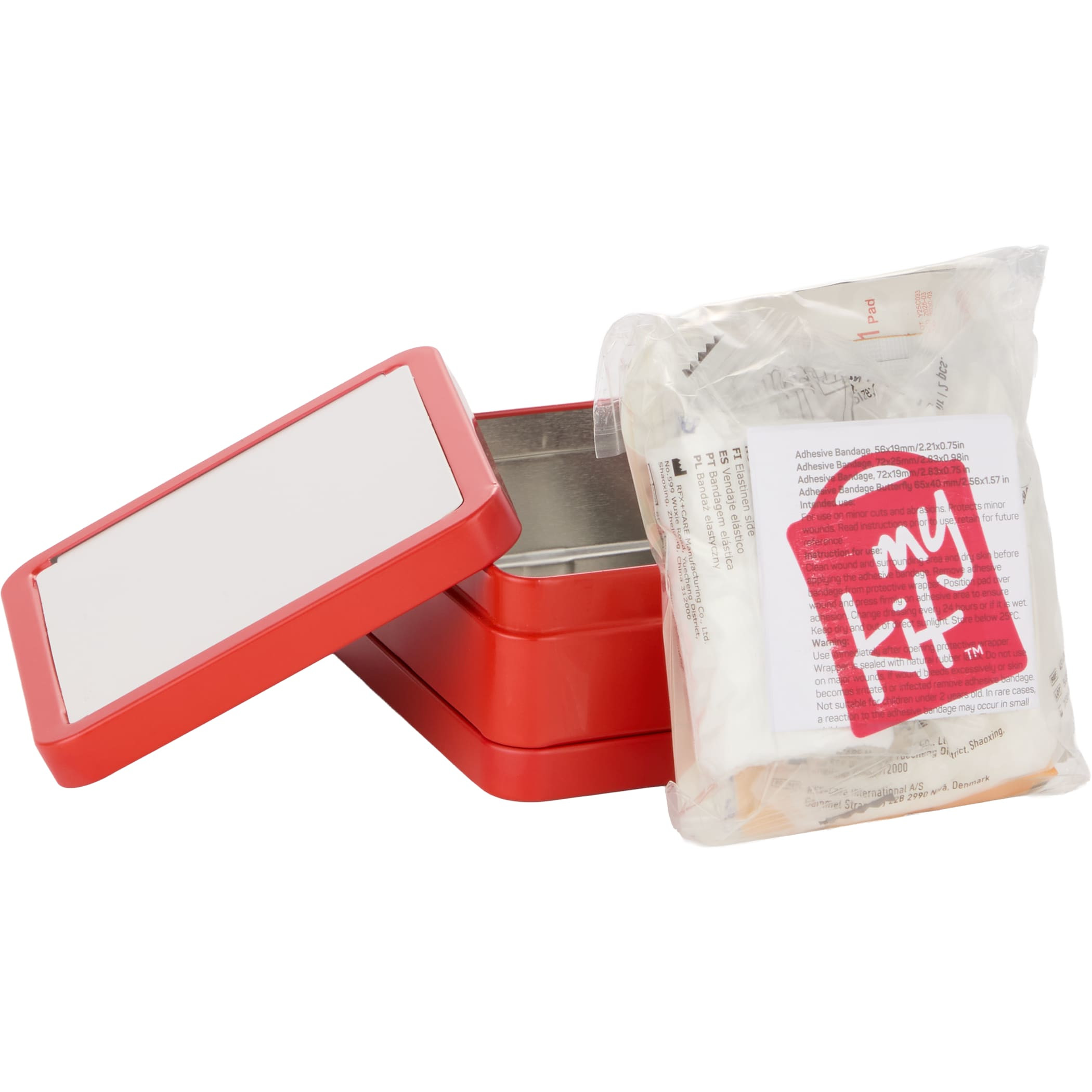 30-Piece First Aid Kit with Tin Case Product Image