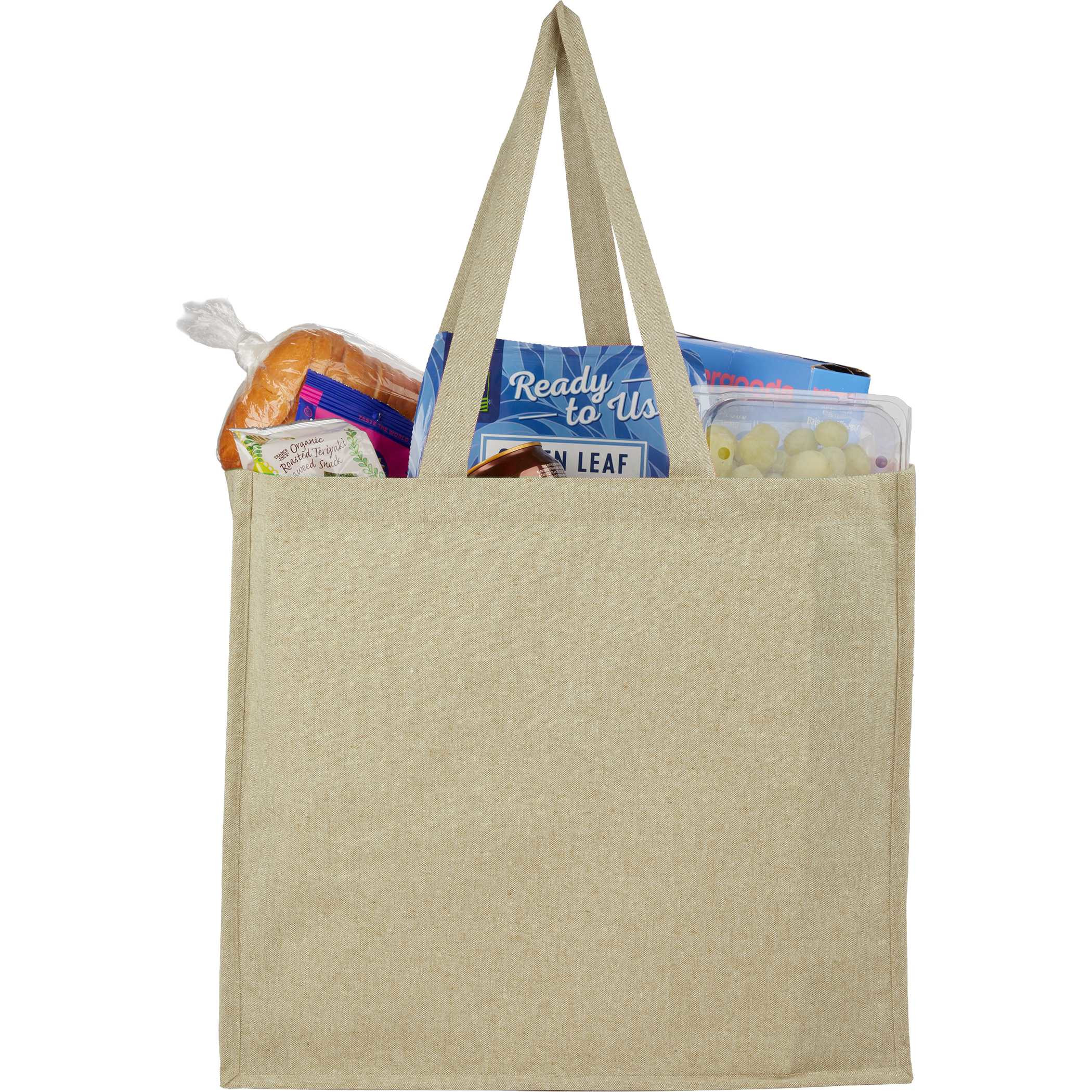 4 oz. Recycled Cotton Shopper Tote with Laminated Interior Product Image