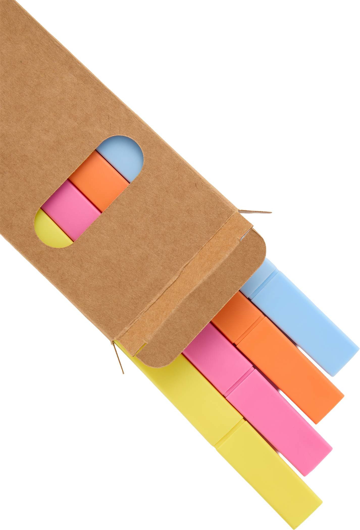 4-Piece Square Recycled Highlighter Set Product Image