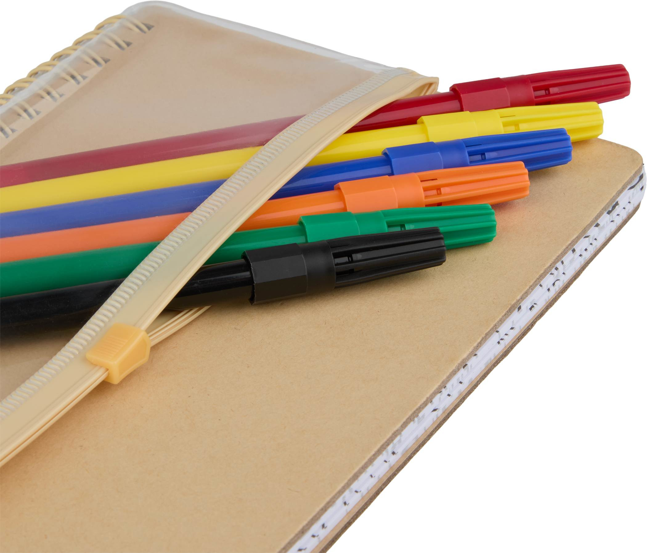 5" x 7" FSC® Mix Doodle Notebook with Markers Product Image