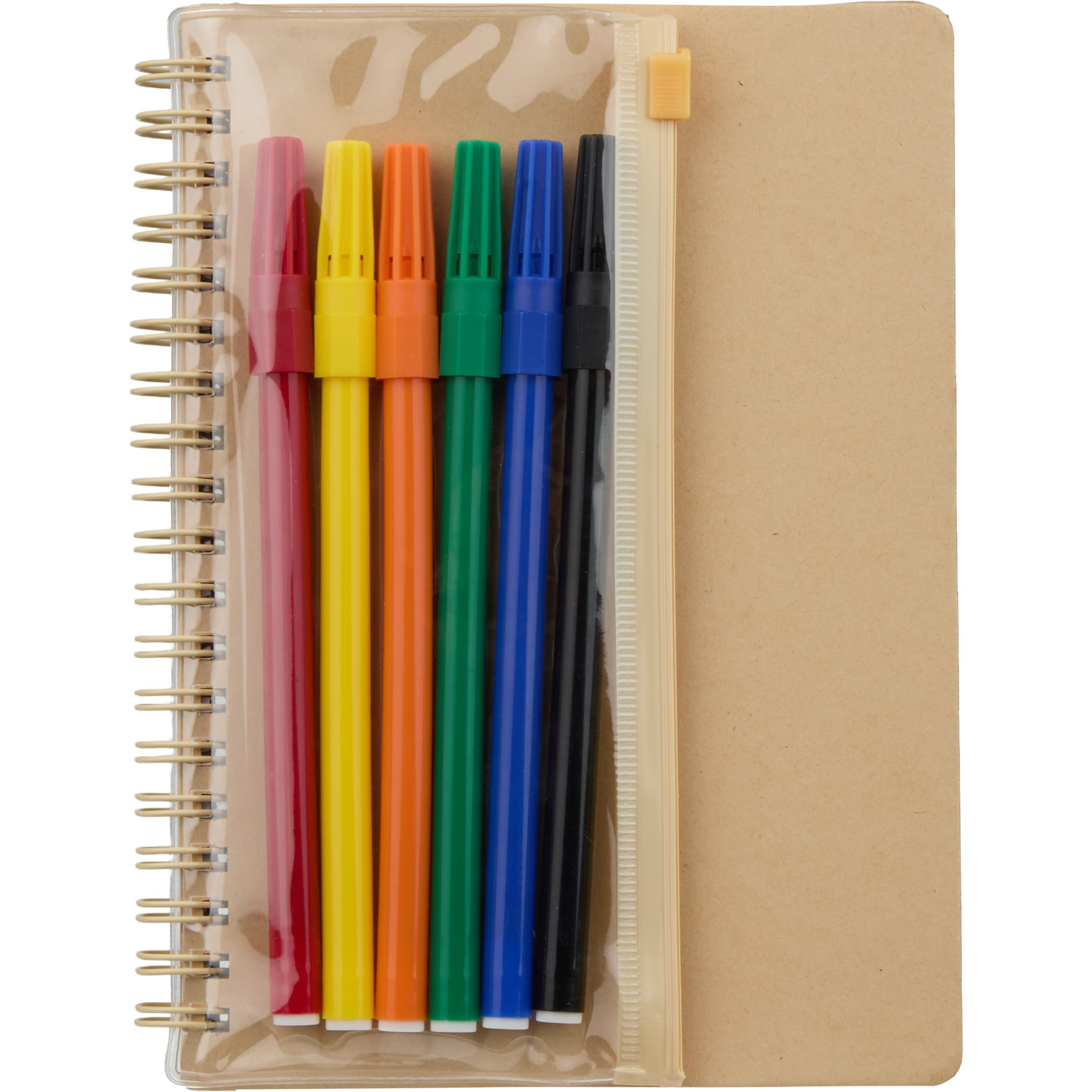 5" x 7" FSC® Mix Doodle Notebook with Markers Product Image