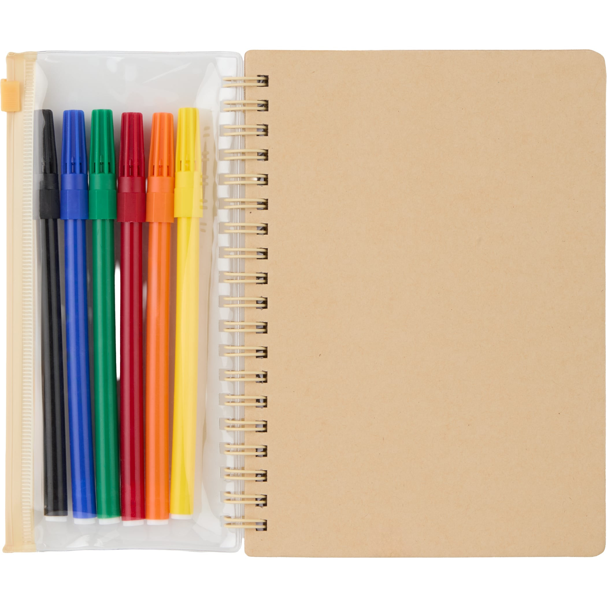 5" x 7" FSC® Mix Doodle Notebook with Markers Product Image