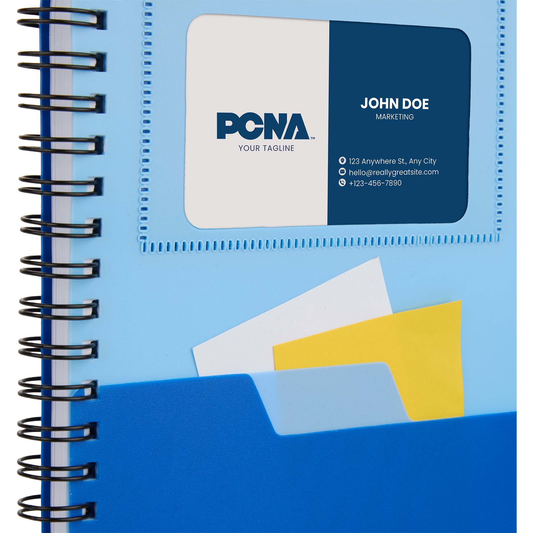 5" x 7" FSC® Recycled Stash Spiral Notebook Product Image