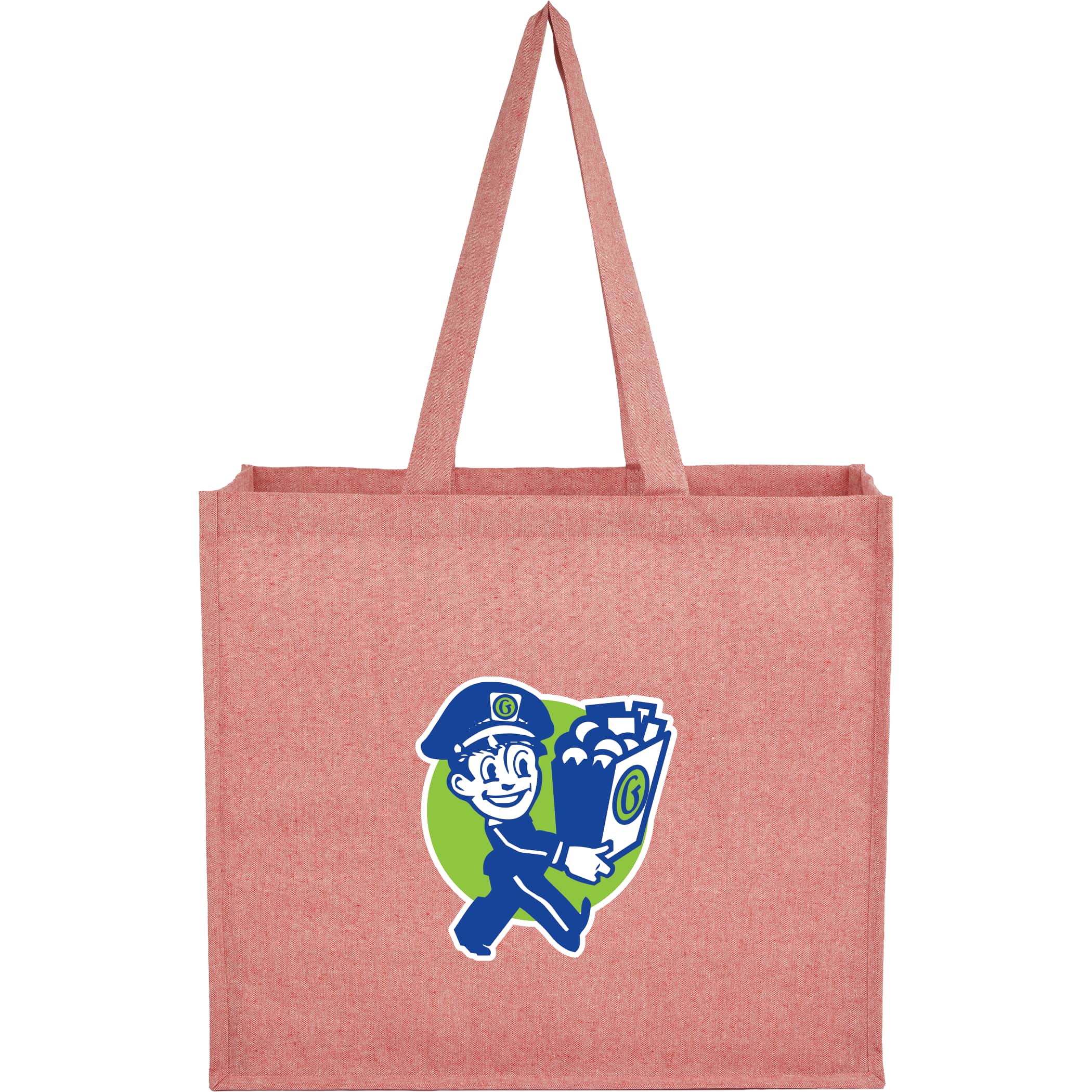 4 oz. Recycled Cotton Shopper Tote with Laminated Interior Product Image
