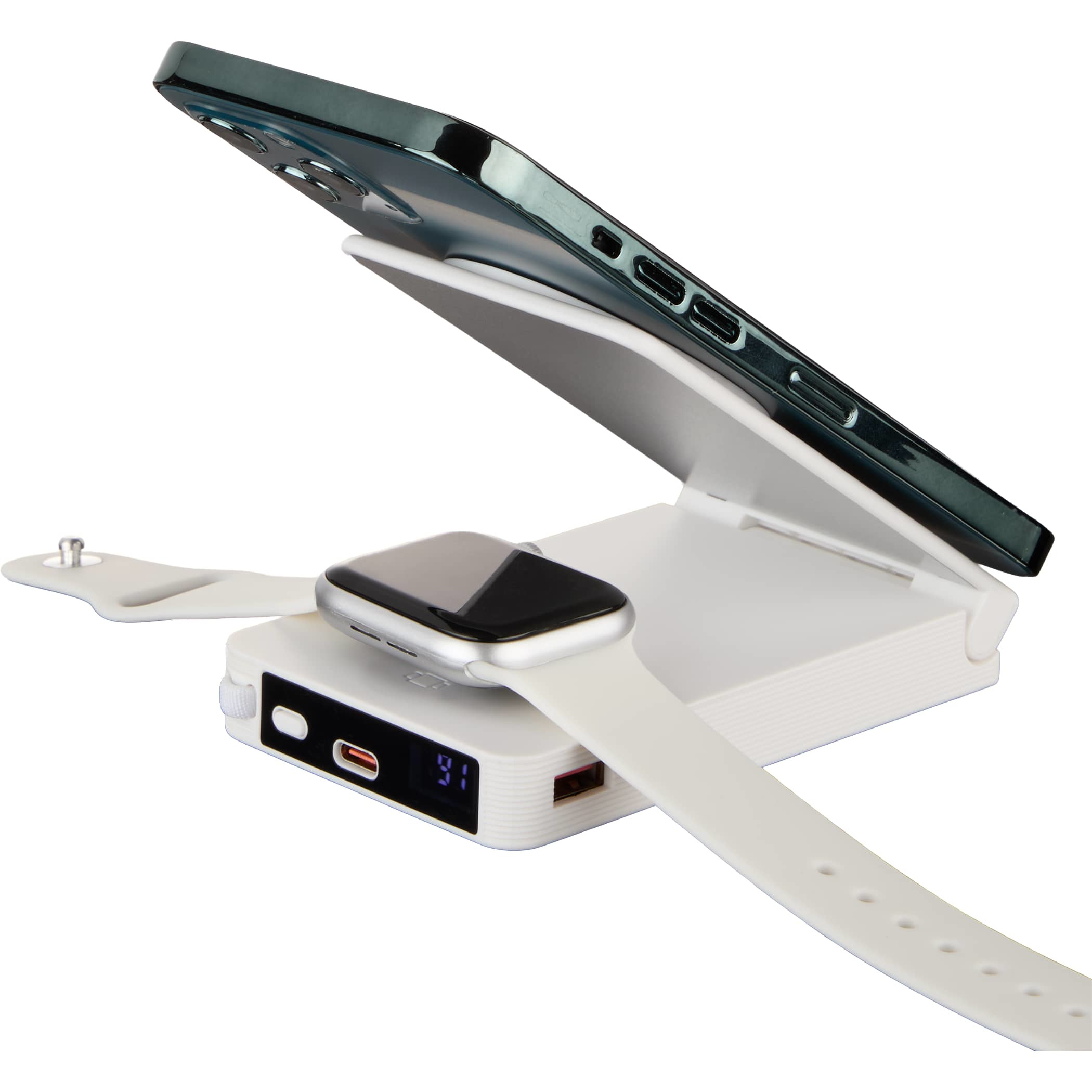 IPWR 10,000 mAh MagClick™ Wireless Power Bank and iWatch Charger Product Image