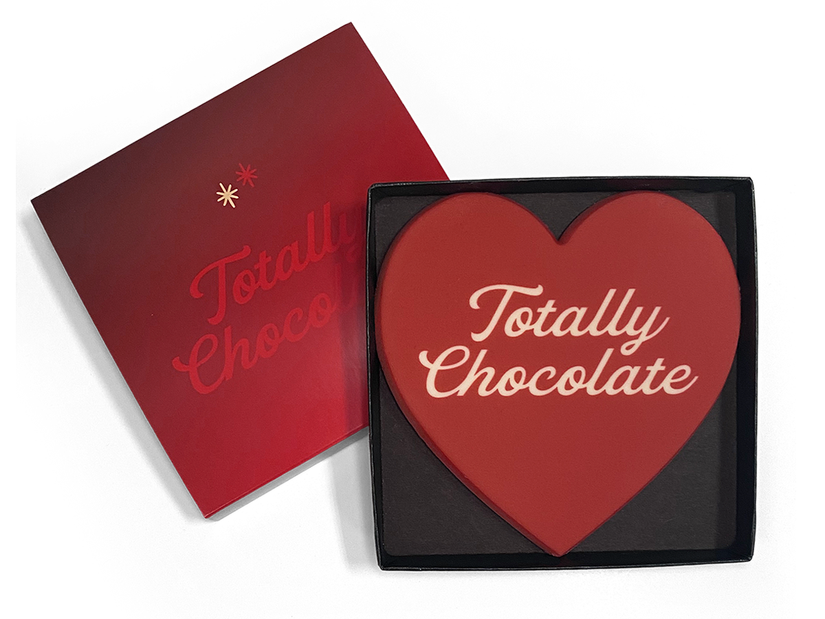 Custom Shape 4″ x 4″ Full Color White Chocolate Product Image