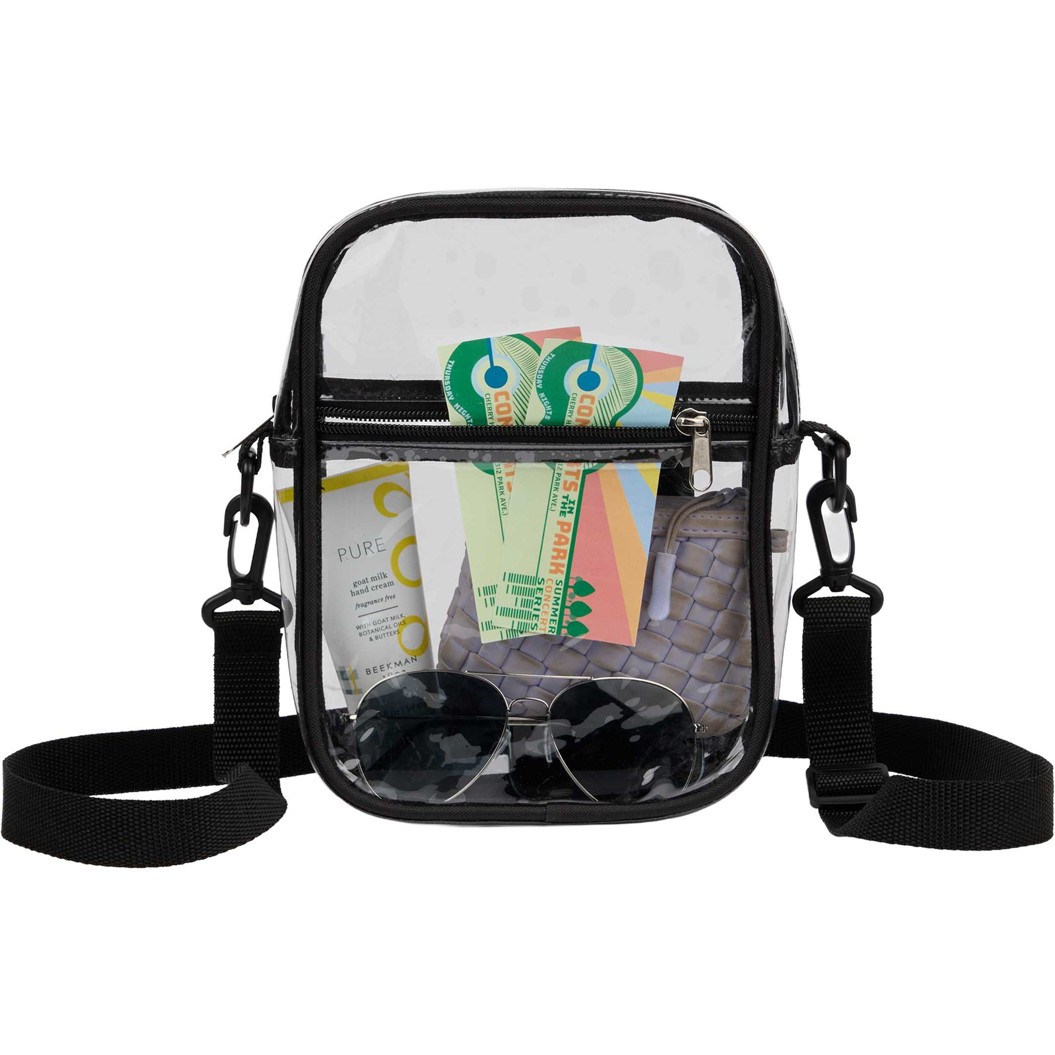 Clear Crossbody Tote Product Image