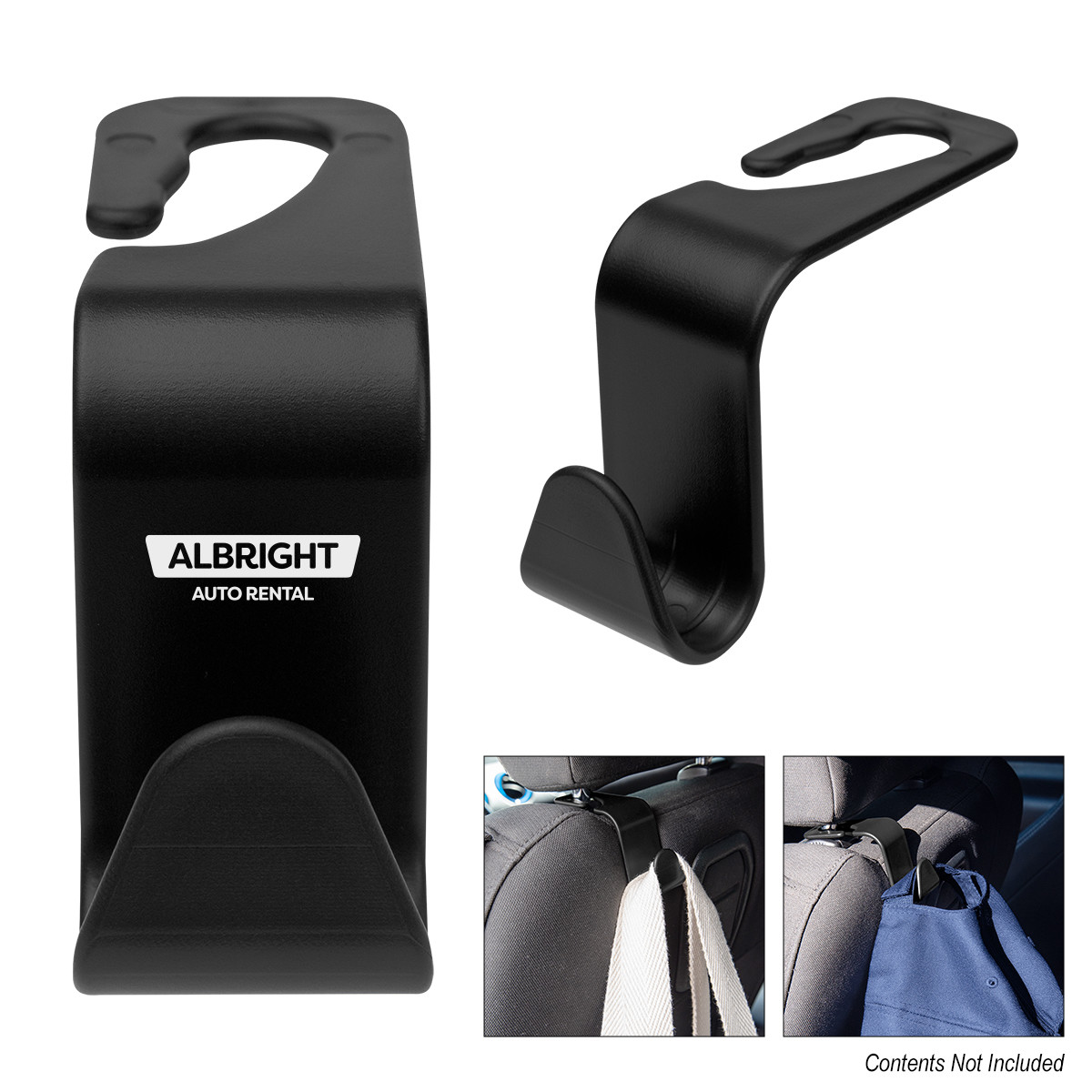 rABS Auto Headrest Multi-Purpose Hook Product Image