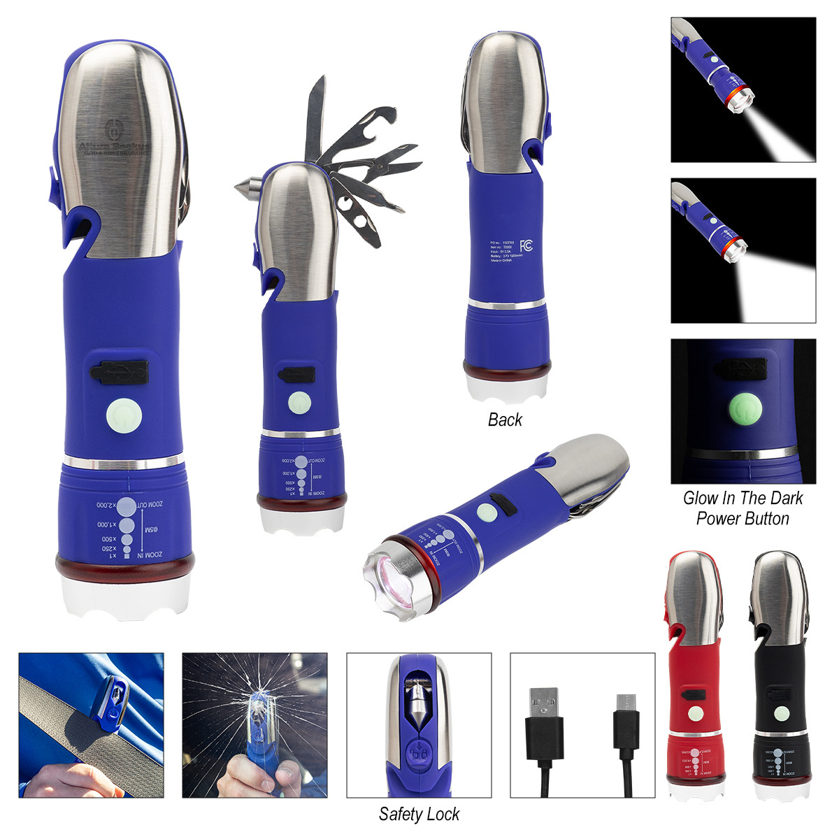 Emergency COB Flashlight Multi-Tool 2.0 Product Image