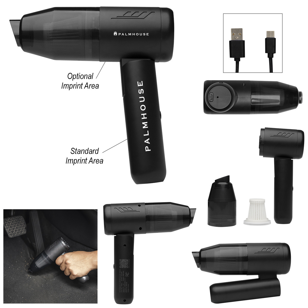 Rechargeable Handheld Vacuum Product Image