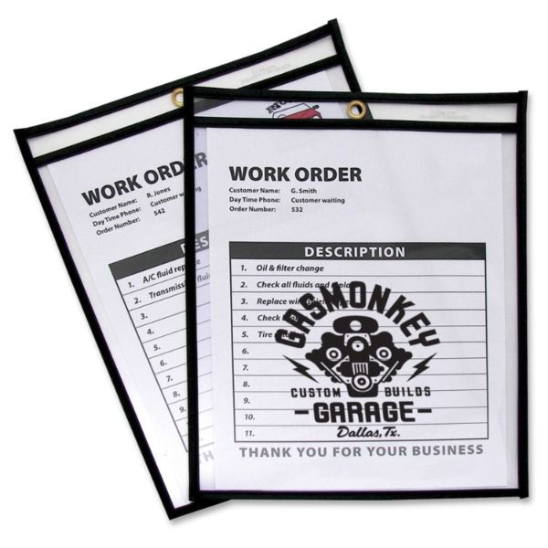 8" x 11" Shop Ticket Holder Product Image