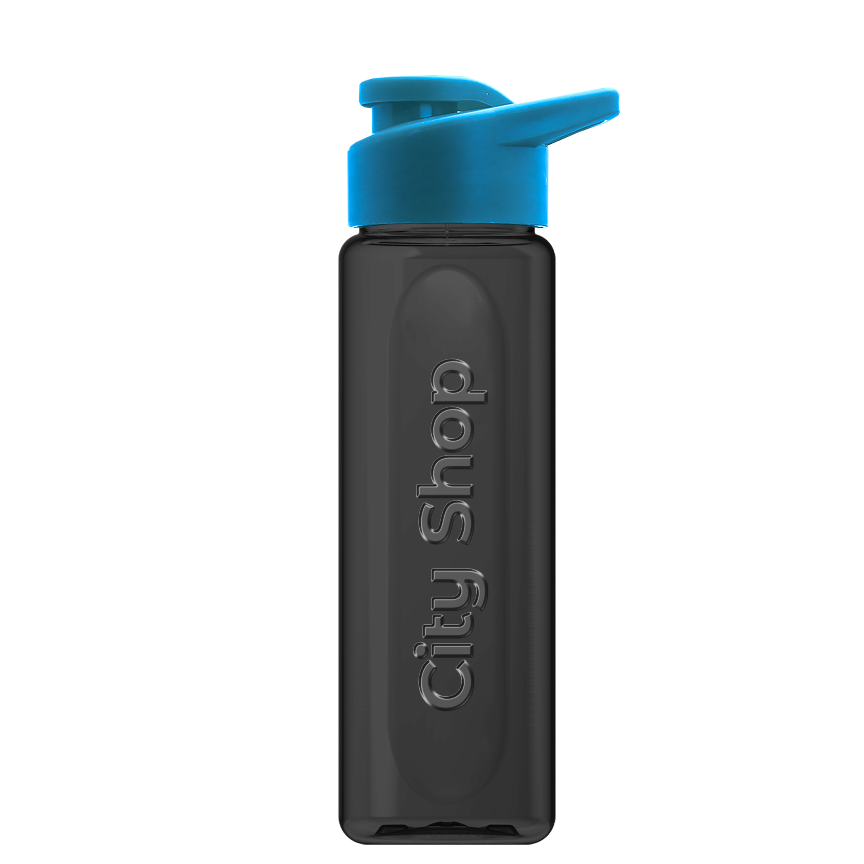 Boss Embossed RPET Bottle with Drink-Thru Lid - 26 oz. Product Image