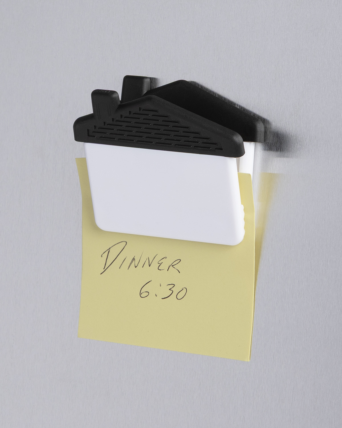 Recycled PS House Shape Magnetic Memo Clip Product Image