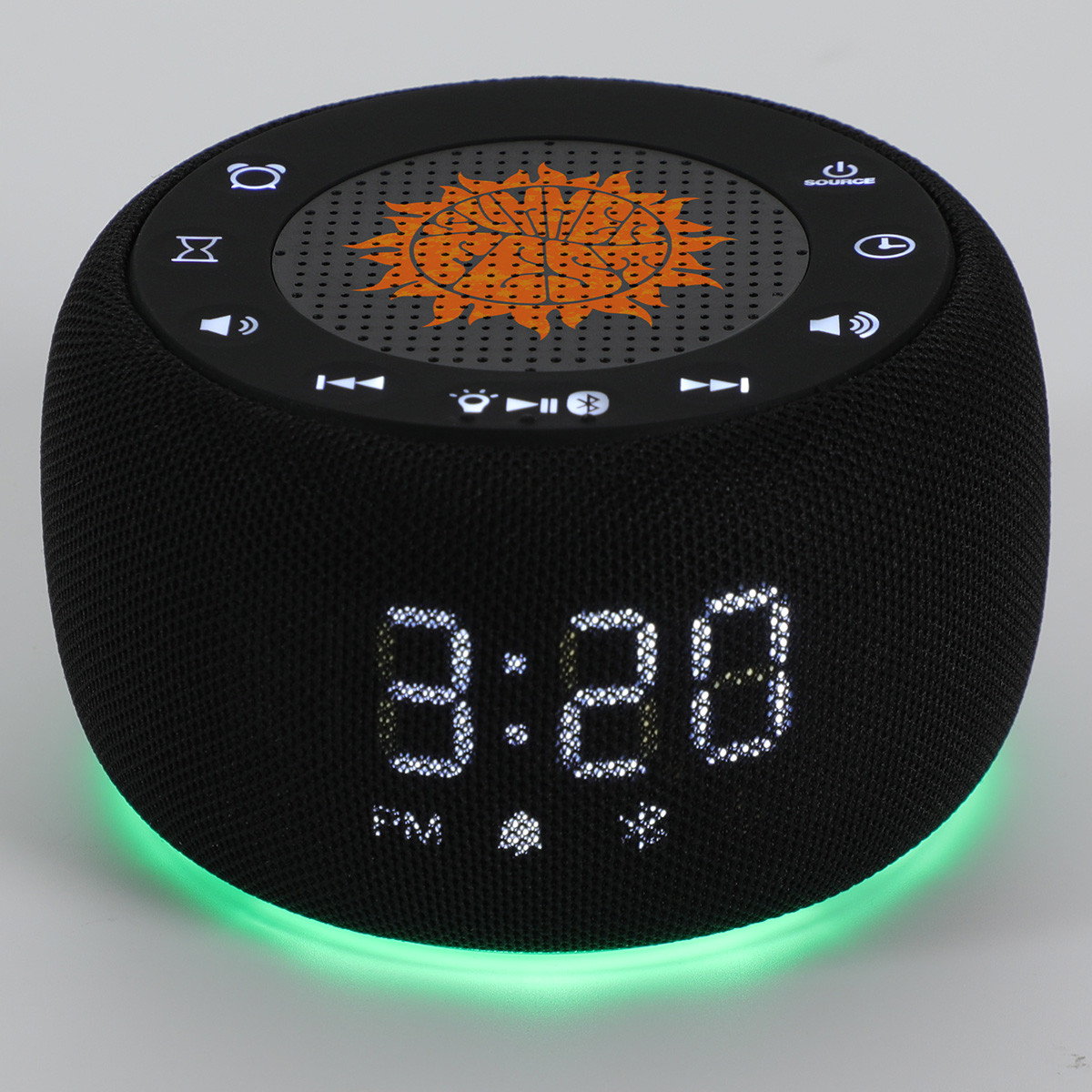 Meridian Digital Clock with Wireless Speaker & White Noise Sounds Product Image