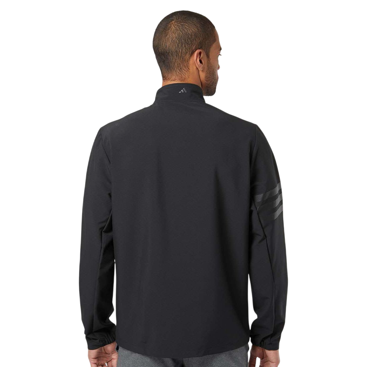adidas Men's Wind Resistant Full-Zip Jacket Product Image