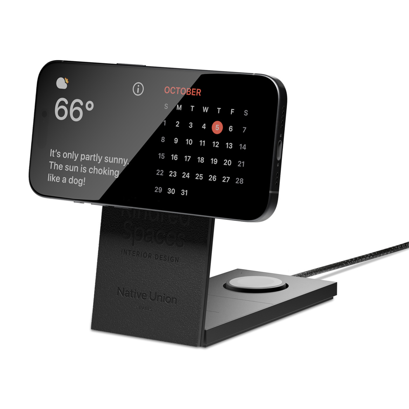 Native Union Rise 3-in-1 Qi2 Wireless Charger Product Image